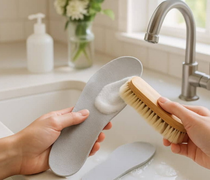 can i wash my shoe insoles