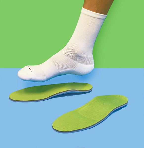 which way does arch of insole face