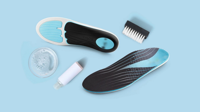 how to clean sof sole insoles